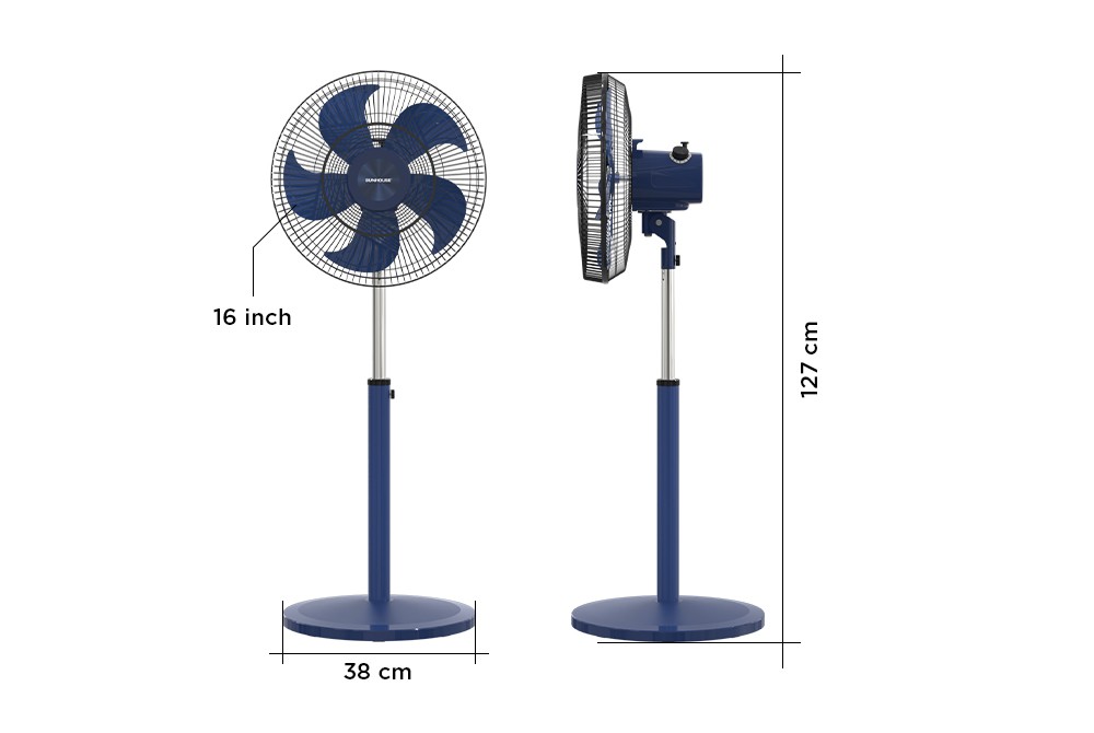 Quạt đứng SUNHOUSE 5 CÁNH SHD7352