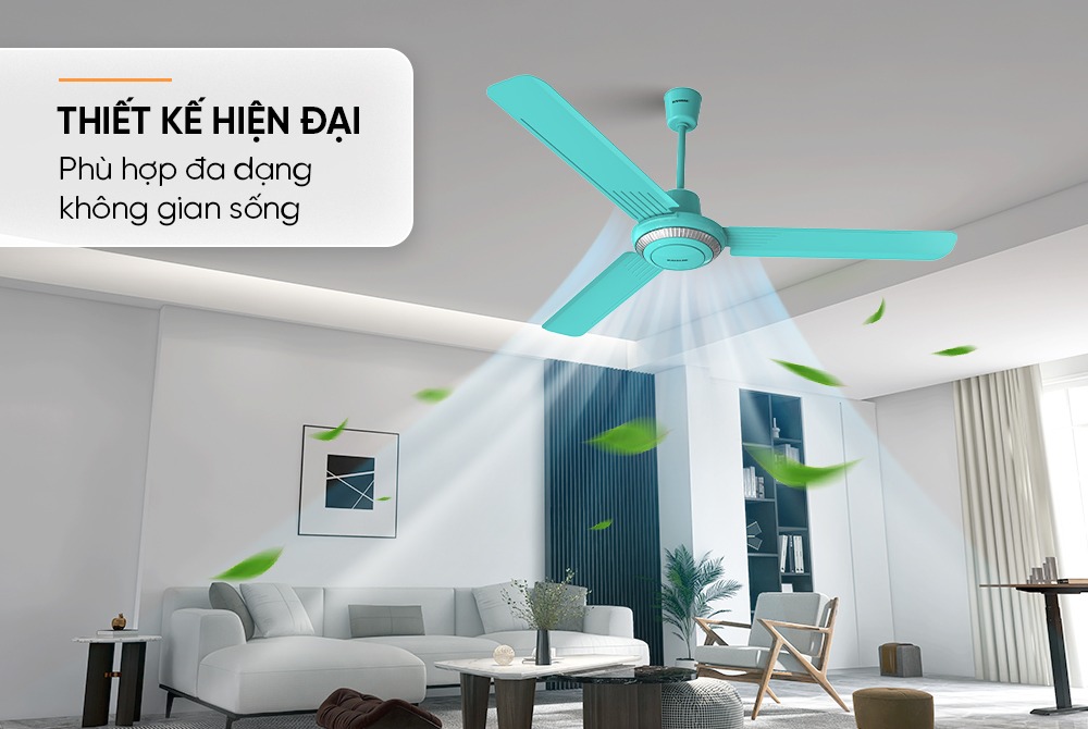 Quạt trần 3 cánh SUNHOUSE SHD7659GR