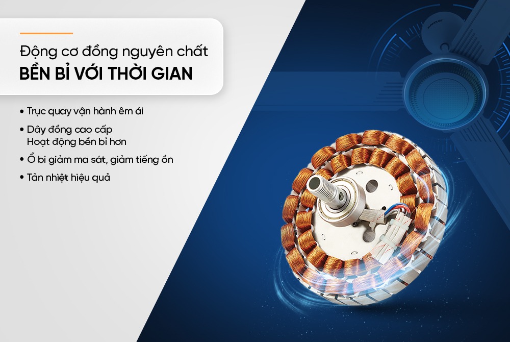 Quạt trần 3 cánh SUNHOUSE SHD7659GR