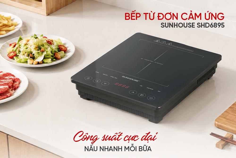 Bếp từ đơn cảm ứng SUNHOUSE SHD6895