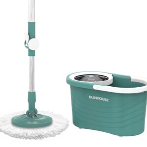 Bộ lau nhà xoay 360 độ SUNHOUSE KS-CL300IB