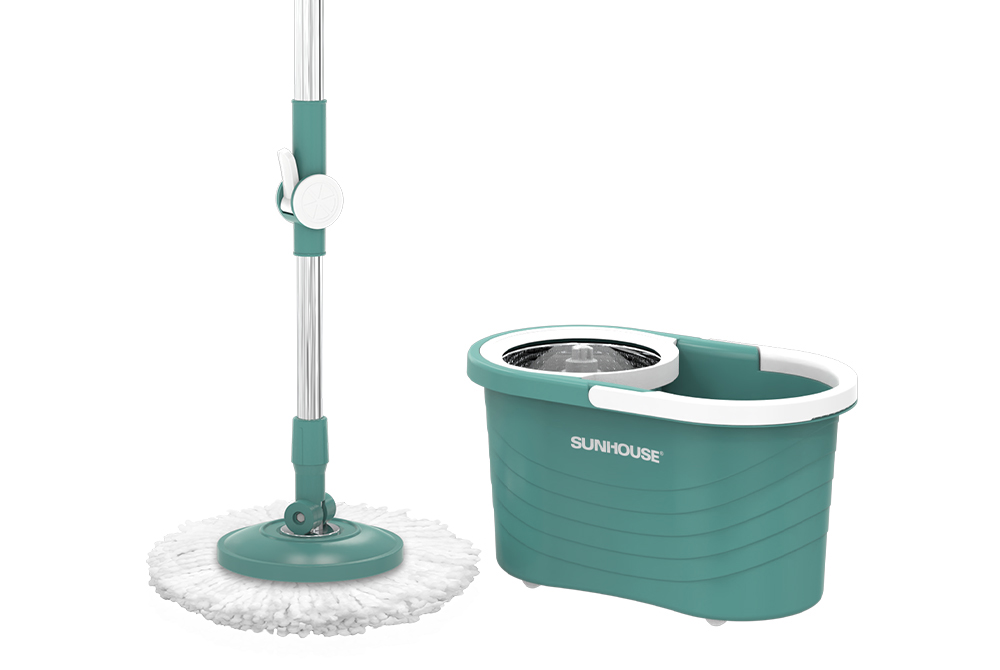 Bộ lau nhà xoay 360 độ SUNHOUSE KS-CL300IB