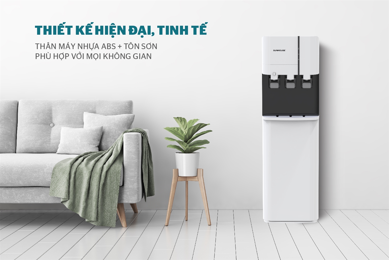 Cây nước nóng lạnh SUNHOUSE SHD9634