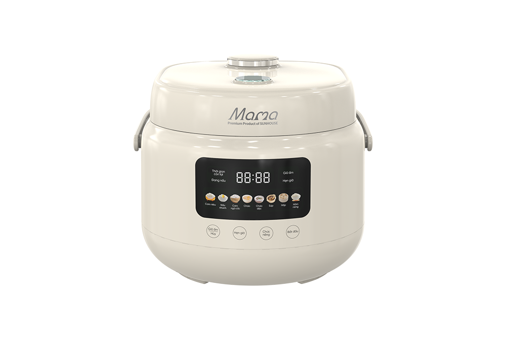 Nồi cơm điện tử 1.2L SUNHOUSE Mama SHD8856