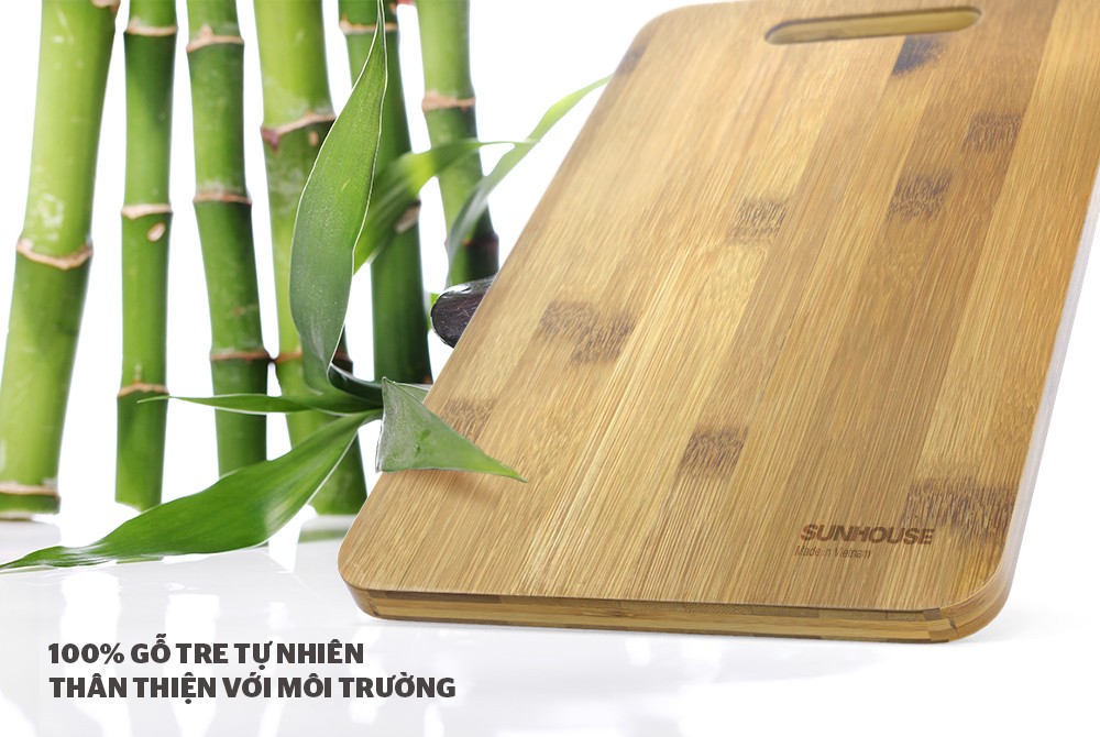 Thớt tre tự nhiên SUNHOUSE KS-CH3522B